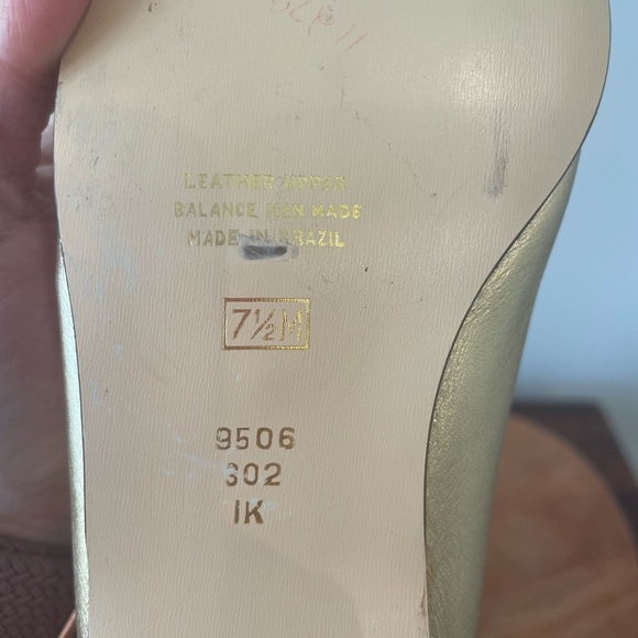 Vintage Compulsion Dress Gold Fringe Moccasin Boot Size 7.5 - Picture 12 of 14